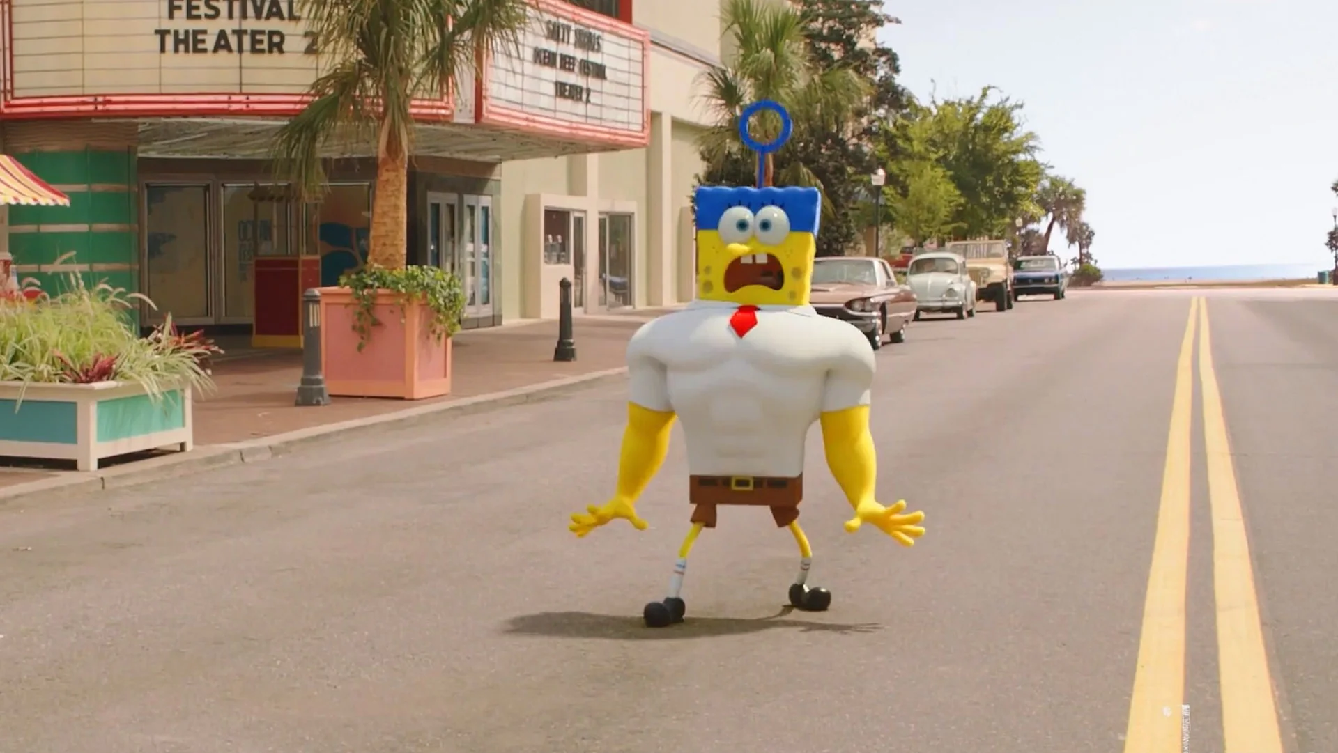 Frame from Sponge Out of Water