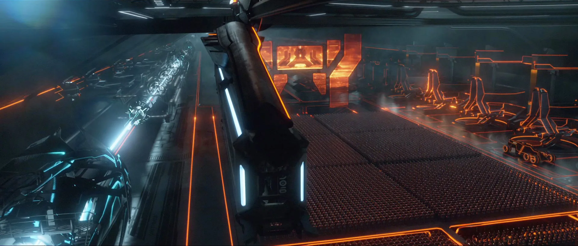 Frame from Tron: Legacy